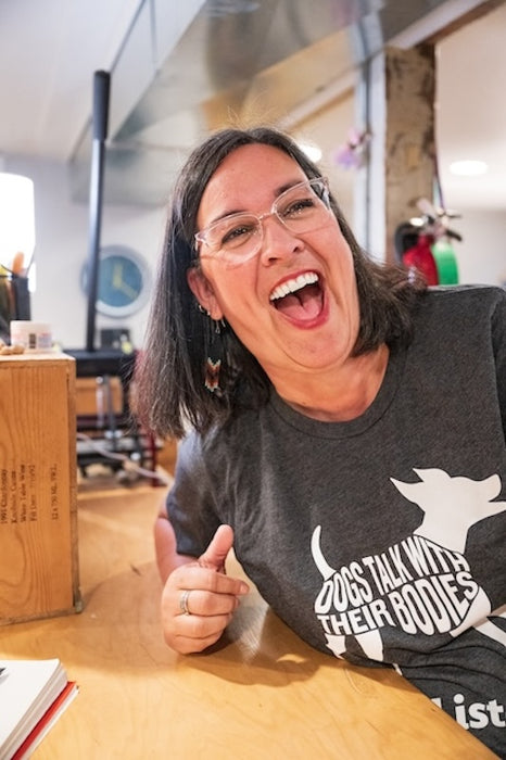 Dogs Talk with Their Bodies Tee